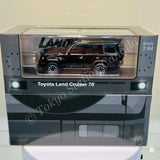MODEL 1 1/64 Toyota Land Cruiser 70 Attitude Black Mica RHD C33173