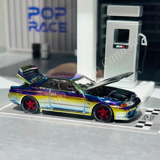 POPRACE 1/64 SKYLINE GT-R (BNR32) APA XPO 2025 Exclusive Model S23-APAXPO2025