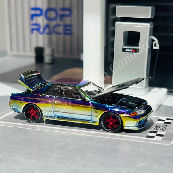 PREORDER POPRACE 1/64 SKYLINE GT-R (BNR32) APA XPO 2025 Exclusive Model S23-APAXPO2025 (Approx. Release Date: OCT 2025 and subject to the manufacturer's final decision)