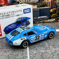 TOMICA APITA PIAGO Original (World Flag Tomica) Toyota 2000GT Greece Flag