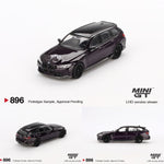 PREORDER MINI GT 1/64 BMW M3 M Performance Touring Daytona Violet MGT00896-L (Approx. Release Date : Q2 2025 subject to manufacturer's final decision)