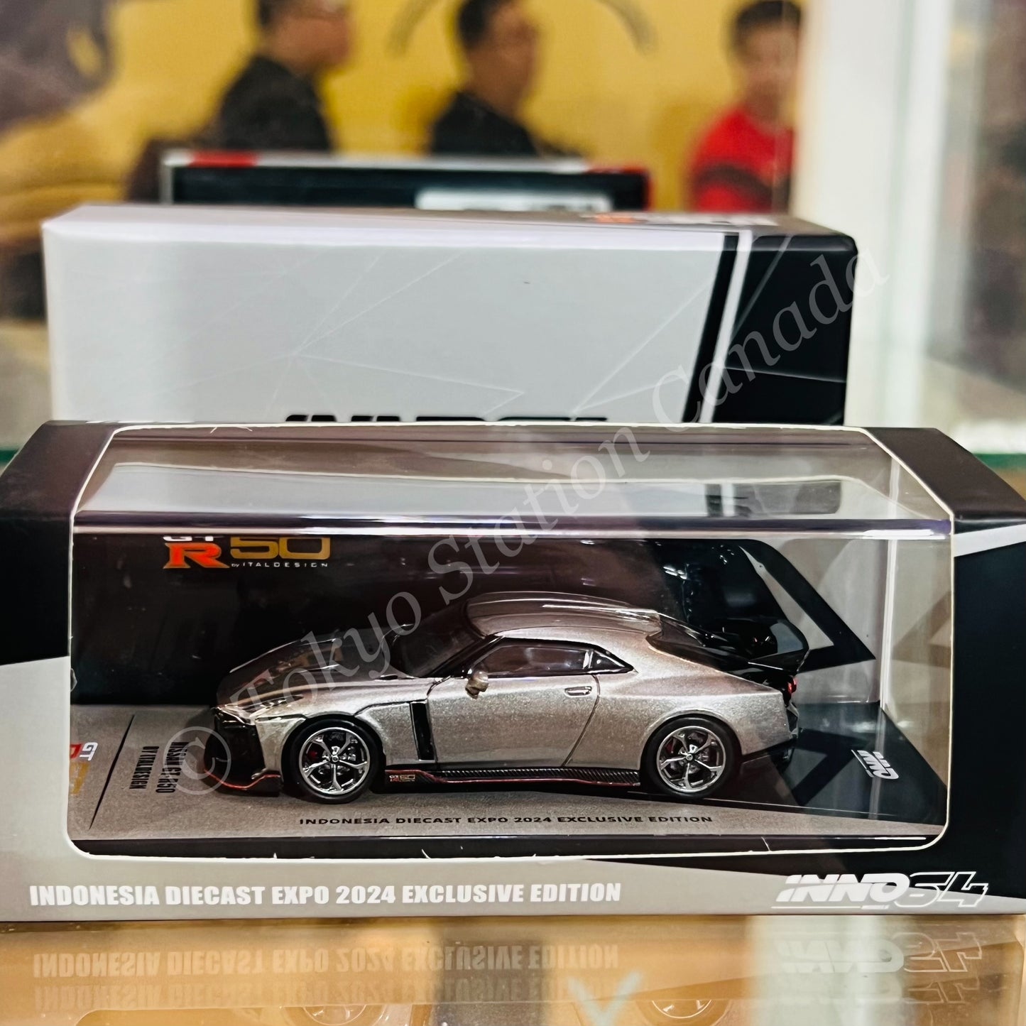 INNO64 1/64 NISSAN GT-R50 By Italdesign Indonesia Diecast Expo 2024 Exclusive Edition