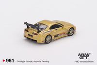 PREORDER MINI GT 1/64 Toyota Supra (A80) Top Secret GT-300 Top Secret Gold MGT00961-R (Approx. Release Date : Q2 2025 subject to manufacturer's final decision)