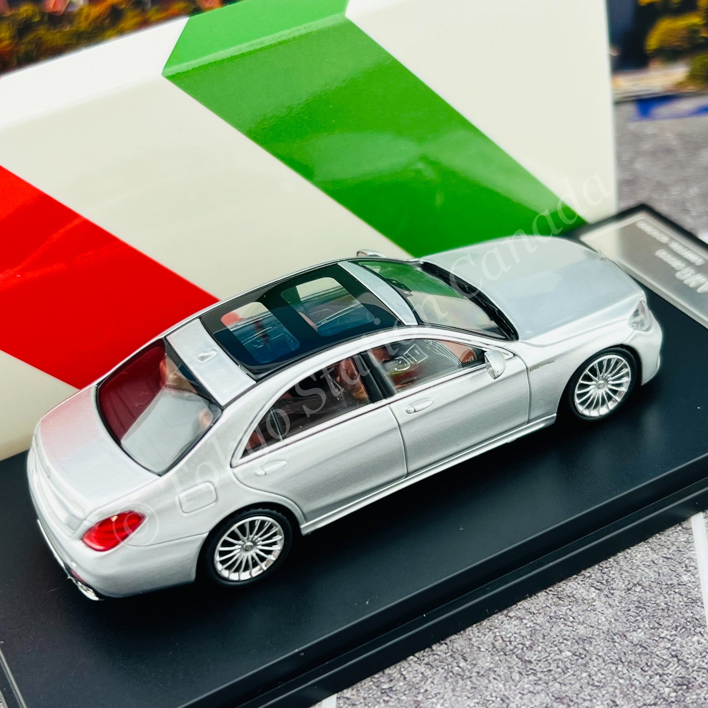 KING MODEL 1/64 S65 AMG W222 - SILVER KM002-02