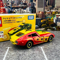 TOMICA APITA PIAGO Original (World Flag Tomica) Toyota 2000GT Ghanaian Flag 4904810143093