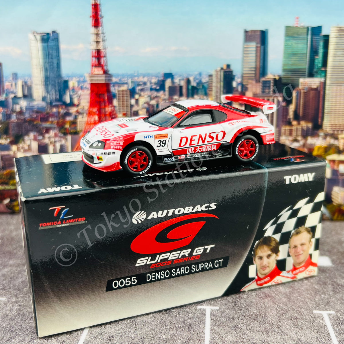 TOMY TOMICA LIMITED Autobacs SUPER GT 2005 Series - DENSO SARD SUPRA G ...