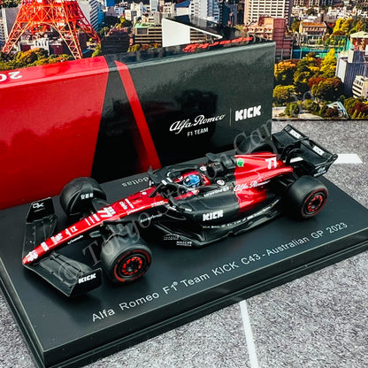 SPARKY 1/64 ALFA ROMEO F1 TEAM KICK C43 NO.77 ALFA ROMEO F1 TEAM ORLEN 2023 VALTTERI BOTTAS Y281