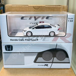 MODEL 1 1/64 Honda Civic Type R FD2 White C33322