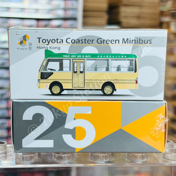 TINY 微影 1/76 25 Toyota Coaster Green Minibus (LS9767) ATC65501