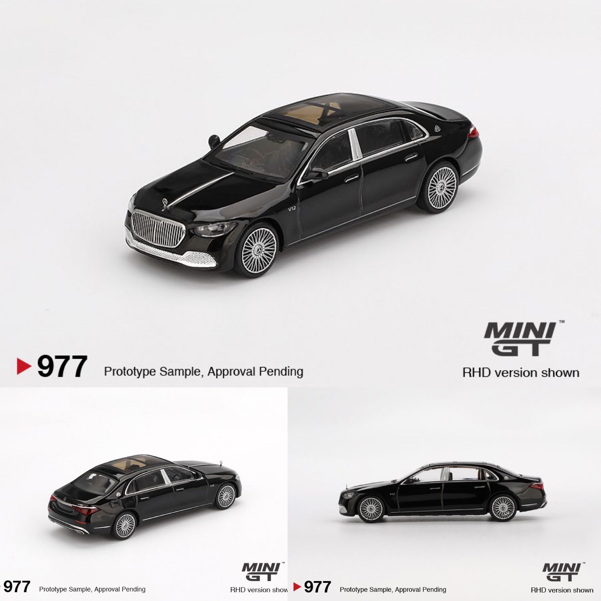 MINI GT Mercedes-Maybach S 680 2台セット MINI GT 1/64 Mercedes-Maybach S 680 Black MGT00977 – Tokyo Station