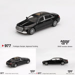 PREORDER MINI GT 1/64 Mercedes-Maybach S 680 Black MGT00977 (Approx. Release Date : Q3 2025 subject to manufacturer's final decision)