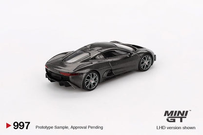 MINI GT 1/64 Jaguar C-X75 Test Car – Black MGT00997-BL