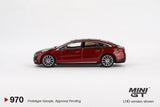 PREORDER MINI GT 1/64 Mercedes-Benz EQS 580 4MATIC Red Metallic MGT00970-L (Approx. Release Date : Q3 2025 subject to manufacturer's final decision)