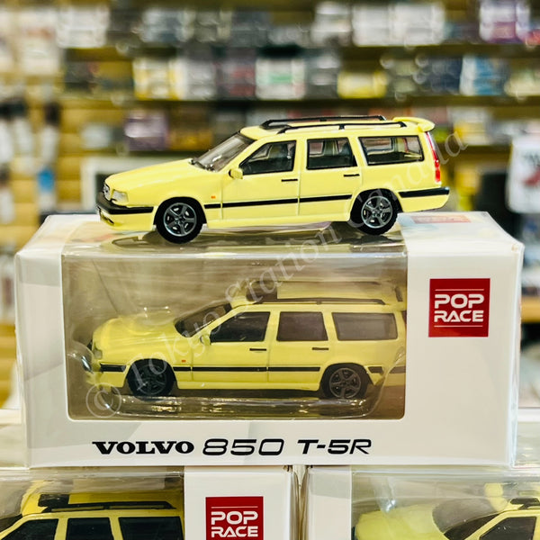 POPRACE 1/64 Volvo 850 T-5R Estate - Cream Yellow PR64-850-CYL