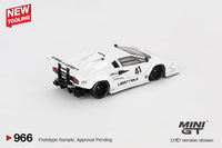 PREORDER MINI GT 1/64 Lamborghini Countach LB-WORKS White 2024 Tokyo Auto Salon MGT00966-L (Approx. Release Date : Q2 2025 subject to manufacturer's final decision)