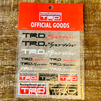 TRD SPORTIVO MINI STICKER SET 08231-SP104