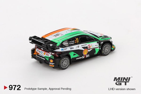 HYUNDAI i20 N Rally1 ミニカー 優勝記念 1/500 未使用 HYUNDAI i20 N Rally1 ミニカー 優勝記念 1/500 未使用 MINIGT