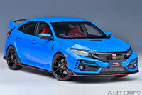 AUTOART 1/18 Honda Civic Type R (FK8) 2021 Racing Blue Pearl 73224