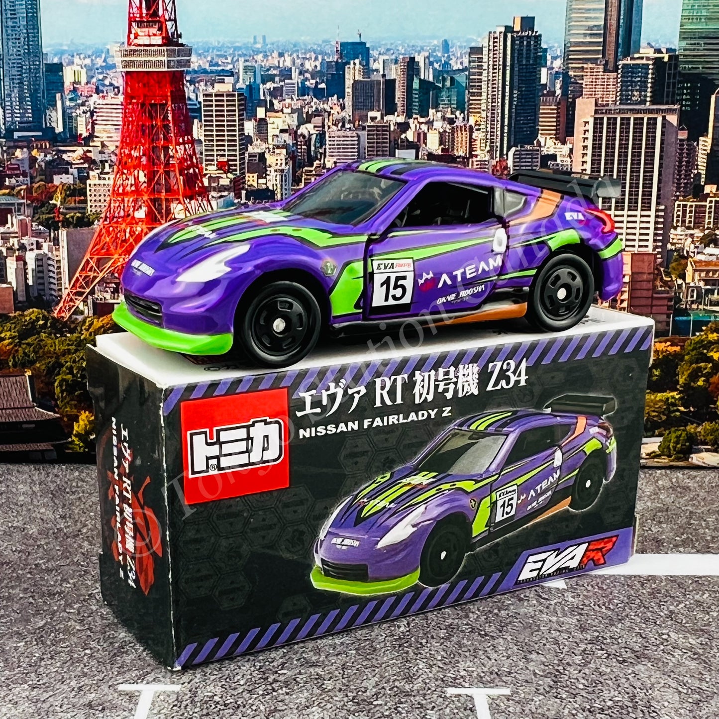 TOMICA EVA RT 初号機 Z34 Nissan Fairlady Z (4904790624254)