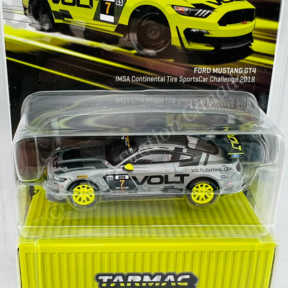 *CHASE CAR* Tarmac Works 1/64 Global64 Ford Mustang GT4 IMSA 2018 T64G-011-IMSA