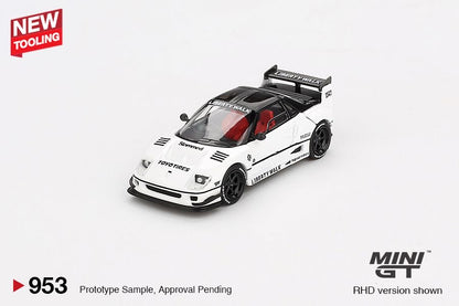 MINI GT 1/64 Mazda AZ-1 Liberty Walk LB40 White 2024 Tokyo Auto Salon MGT00953-R