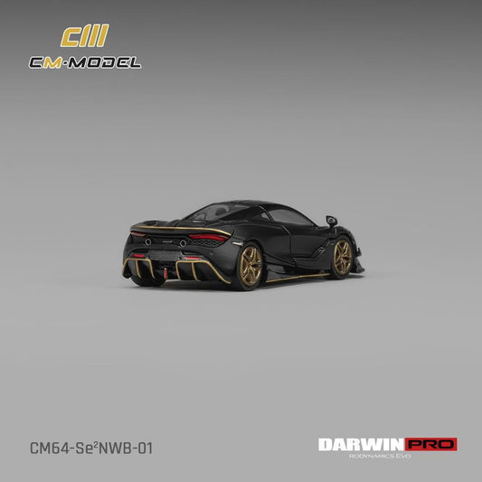 PREORDER CM MODEL 1/64 DarwinPRO 720SE²NWB MattBlack  CM64-Se2NWB-01  (Approx. Release Date : Q1 2027 subject to manufacturer's final decision)