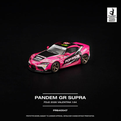 PREORDER POPRACE 1/64 PANDEM GR SUPRA FDJ2 VALENTINA PIAZ  PR640547 (Approx. Release Date: Q2 2027 and subject to the manufacturer's final decision)