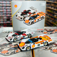 TINY x SPARKY 1/64 Porsche 962 LM SHELL COMBO - Winner 24h Le Mans 1994 #35 & #36 YCOMBO64004