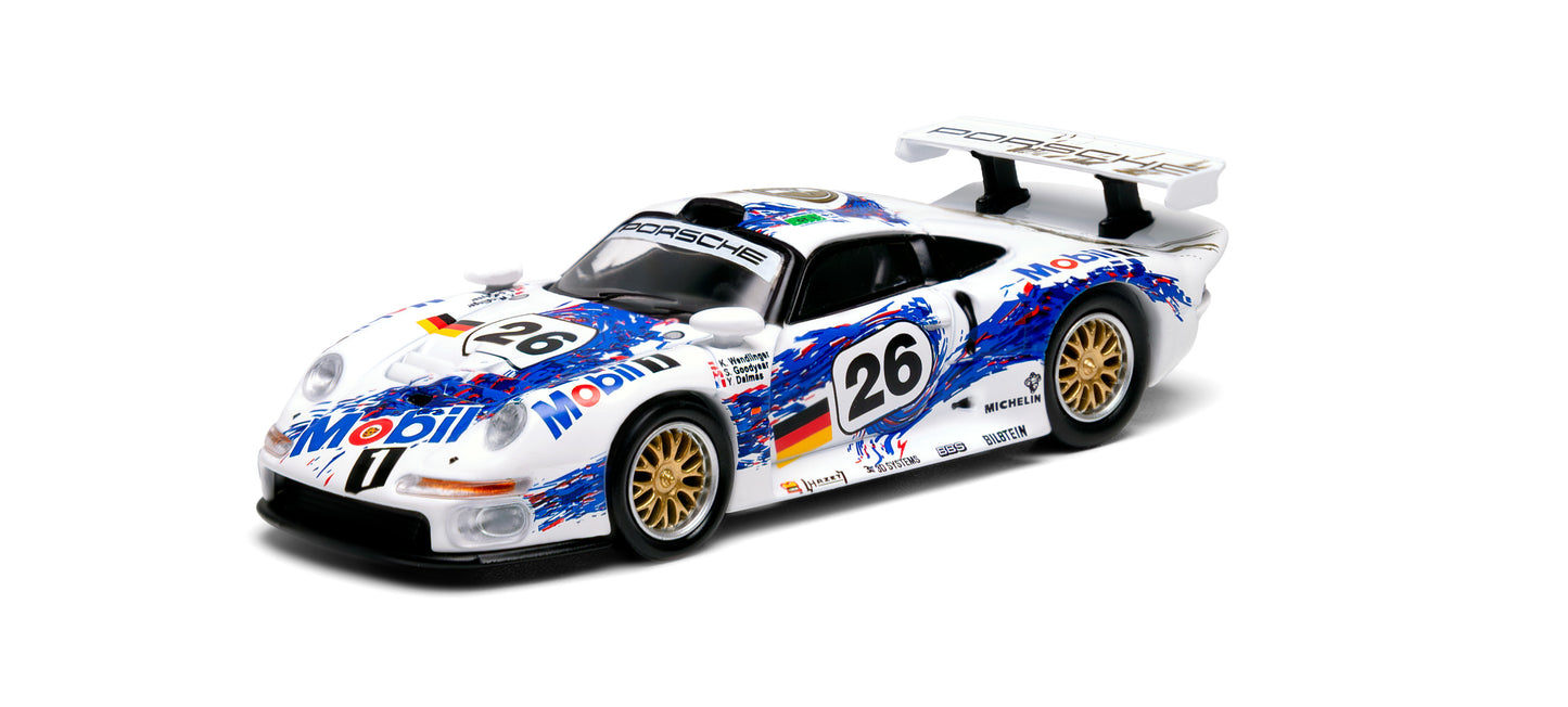 SPARKY x TINY 1/64 Sparky x Tiny 1/64 Porsche 911 GT1 2-car set 24h Le Mans 1996 #25 & #26 (Tiny Exclusive) YCOMBO64013