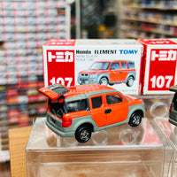 TOMICA 107 Honda ELEMENT Set of 2 (Regular and First Edition)