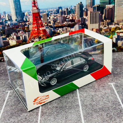 KING MODEL 1/64 S65 AMG W222 - BLACK KM002-01