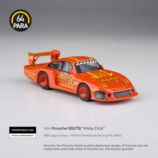 PREORDER PARA64 1/64 Porsche 935/78 1981 Laguna Seca #30 PA-55802 (Approx. Release Date : Q1 2025 subject to manufacturer's final decision)