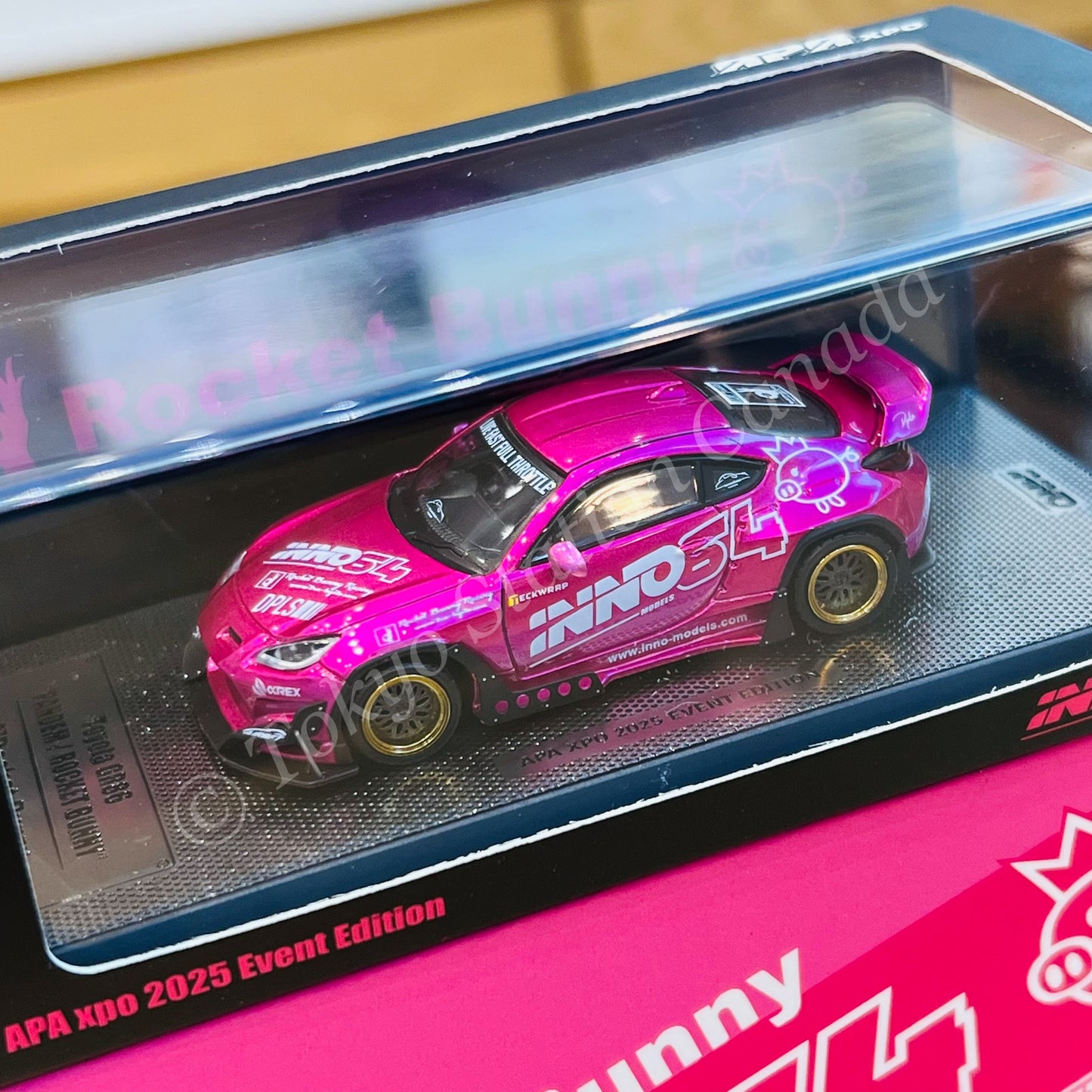 INNO64 1/64 TOYOTA GR86 "PANDEM ROCKET BUNNY" APA xpo 2025 Event Edition IN64-GR86P-APA25