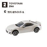 F-Toys 1/64 Japan Famous Car Club Vol.15 86 Collection Complete set of 10