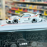 INNO64 1/64 MAZDA RX7 (FD3S) LB-SUPER SILHOUETTE - White IN64-LBWK-RX7-02