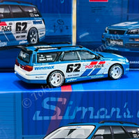 POPRACE 1/64 Nissan Stagea - Simon's Garage #62 Exclusive Model PR640171