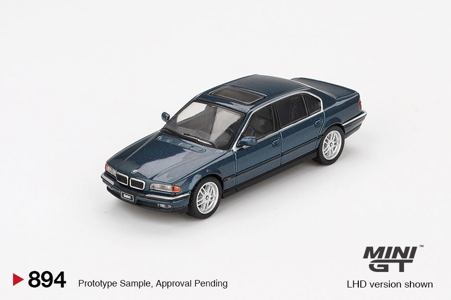 MINI GT 1/64 BMW 750IL Sorrento Blue Metallic MGT00894-L