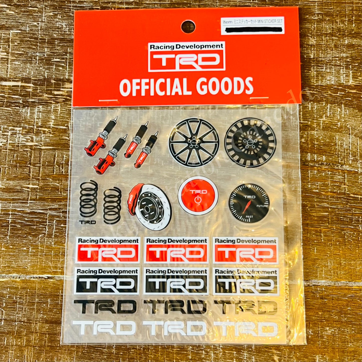 TRD MINI STICKER SET GOODS 08231-SP180