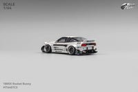 PREORDER Micro Turbo 1/64 180SX Rocket Bunny - Metalic White MT6407C3 (Approx. Release Date : Q2 2025 subject to manufacturer's final decision)