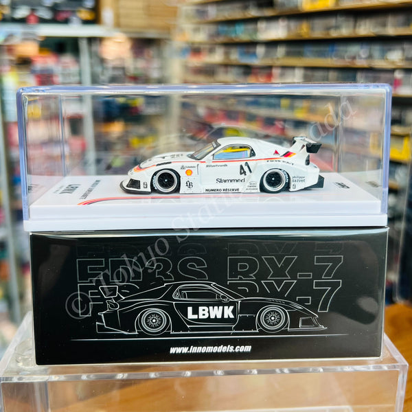 INNO64 1/64 MAZDA RX7 (FD3S) LB-SUPER SILHOUETTE - White IN64-LBWK-RX7 ...