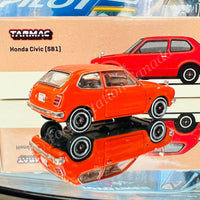 Tarmac Works COLLAB64 1/64 Honda Civic (SB1) Orange JC64-TL006-OR