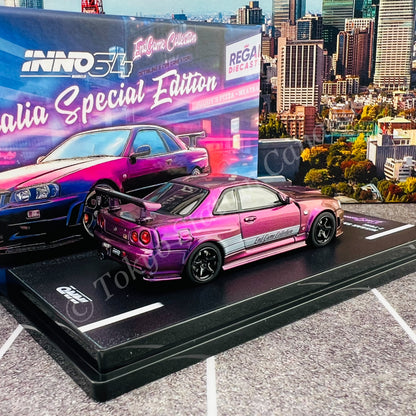 INNO64 1/64 NISSAN SKYLINE GT-R (R34) Z-Tune "ENDGAME" Australia Special Edition IN64-R34ZT-ENDGAME