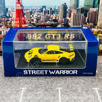 Street Weapon 1/64 992 GT3 RS YELLOW