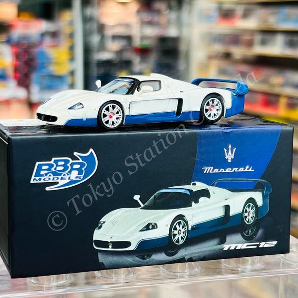 BBR 1/64 Maserati MC12 Stradale White BBRDIE6414