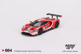 MINI GT 1/64 Ford GT LMGTE PRO 2019 24 Hrs of Le Mans Ford Chip Ganassi Team 4 Cars Set MGTS0010