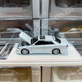 MODEL 1 1/64 Toyota Chaser JZX100 Custom Version Pearl White C33702