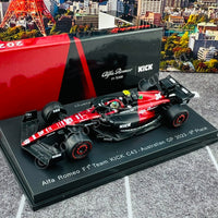 SPARKY 1/64 ALFA ROMEO F1 TEAM KICK C43 NO.24 ALFA ROMEO F1 TEAM ORLEN 2023 ZHOU GUANYU Y282