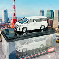 HOBBY JAPAN 1/64 Toyota Alphard 2.5 S (H30W) TYPE GOLD - White Pearl HJ643012AW