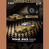 PREORDER MODELMODEL 1/64 RWB 993 Gold MM64-RWB993-006 (Approx. Release Date: Q1 2026 and subject to the manufacturer's final decision)