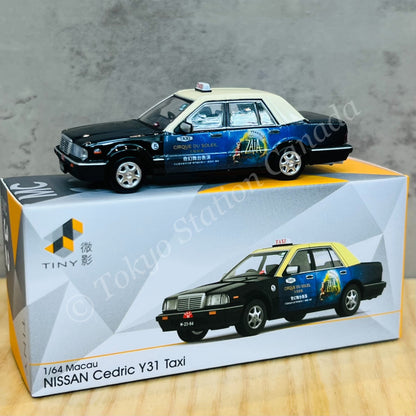 TINY 微影 1/64 Tiny City MC32 Nissan Cedric Y31 Macau Taxi (AD) ATCMC64023
